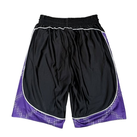 ALWAYS CROSS PLAID SHORTS PURPLE / BLACK
