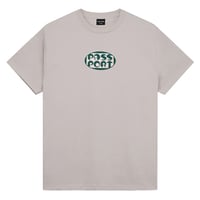PASSPORT ROUNDED TEE STONE