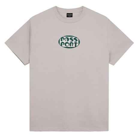 PASSPORT ROUNDED TEE STONE