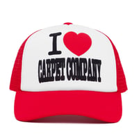 CARPET COMPANY HEART TRUCKER RED