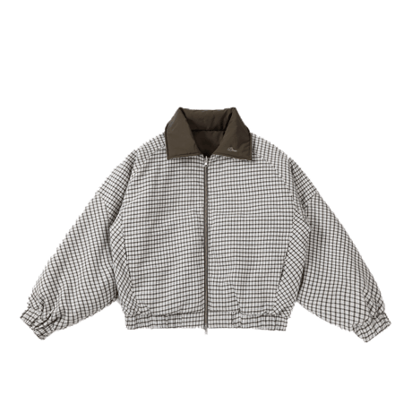 DIME WOMEN'S REVERSIBLE BOMBER JACKET OLIVE