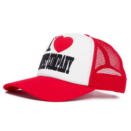 CARPET COMPANY HEART TRUCKER RED