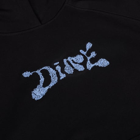 DIME FINGER PRINT HOODIE BLACK