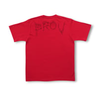 PROV X NARUTO THORN ROCK TEE RED