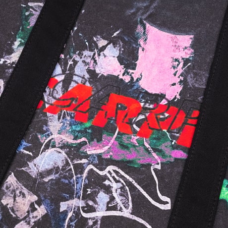 CARPET COMPANY RAG CANVAS TOTE BLACK