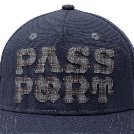 PASSPORT LETTERHEAD PACKERS CAP DEEP NAVY