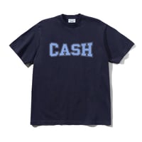 CASH ONLY CAMPUS TEE WASHED NAVY