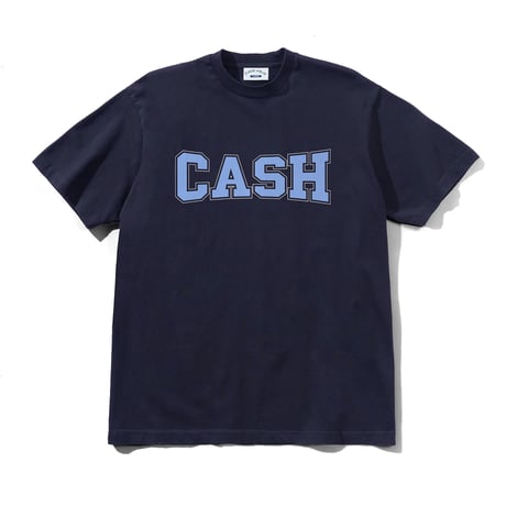 CASH ONLY CAMPUS TEE WASHED NAVY