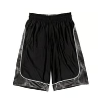 ALWAYS CROSS PLAID SHORTS GREY / BLACK