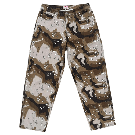 STARTEAM CHOCO CHIP CAMO STAR JEANS