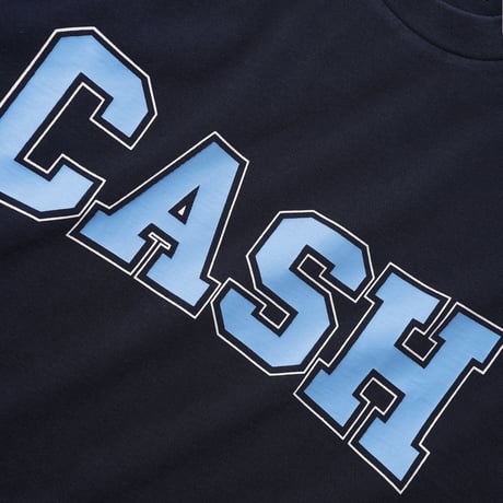 CASH ONLY CAMPUS TEE WASHED NAVY