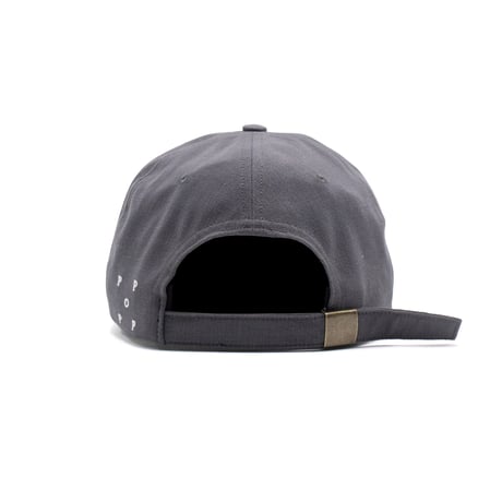 POP TRADING COMPANY O SIXPANEL HAT CHARCOAL