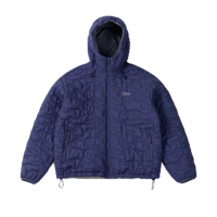 DIME REVERSIBLE INSULATED JACKET BLUE IRIS