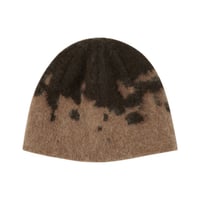 GRAMICCI MOHAIR SPLATTER BEANIE TAUPE SPLATTER