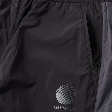 HELLRAZOR LOGO SPORT NYLON TRUCK PANTS BLACK