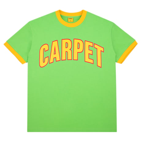CARPET COMPANY VARSITY RINGER TEE GREEN