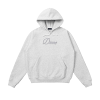 DIME CURSIVE HOODIE ASH