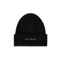 DIME SPACE FOLD BEANIE BLACK