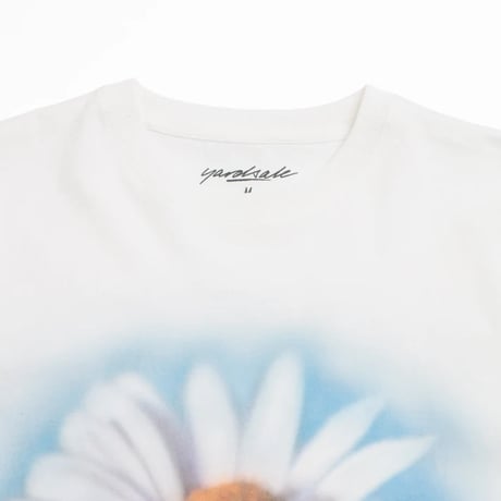YARDSALE BLOOM TEE WHITE