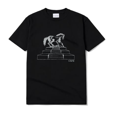 SKATEBOARD CAFE HOME GROUND TEE BLACK