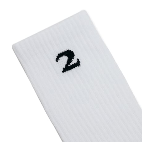 2 RISER PADS 2 SOCKS WHITE