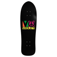VIOLET BLOCK TEAM SHAPED DECK