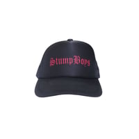 STUMP BOYS OG LOGO MESH CAP BLACK