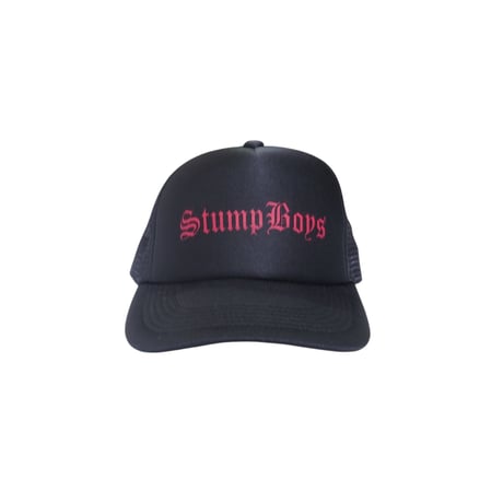 STUMP BOYS OG LOGO MESH CAP BLACK