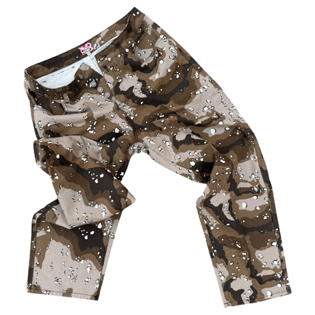STARTEAM CHOCO CHIP CAMO STAR JEANS