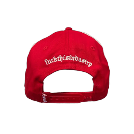 FUCK THIS INDUSTRY MYSTERY HAT RED