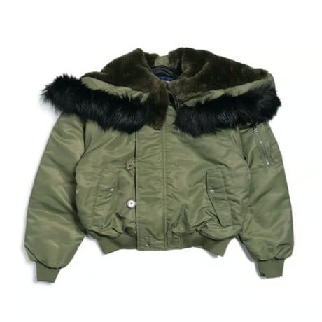 RASSVET HOODED N-2B BOMBER JACKET