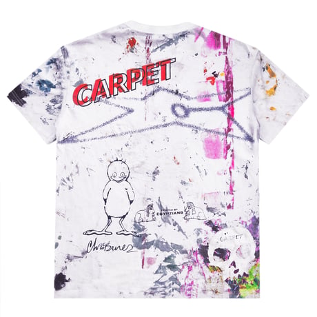 CARPET COMPANY RAG TEE WHITE
