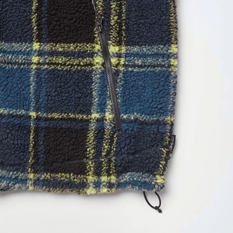 GRAMICCI REVERSIBLE SHERPA PLAID JACKET PLAID/BLACK