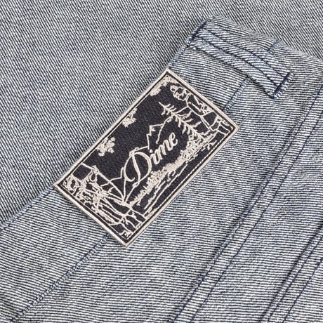 DIME BAGGY DENIM PANTS REVERSED INDIGO