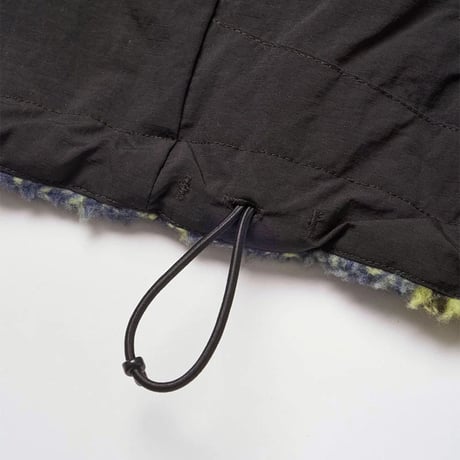 GRAMICCI REVERSIBLE SHERPA PLAID JACKET PLAID/BLACK