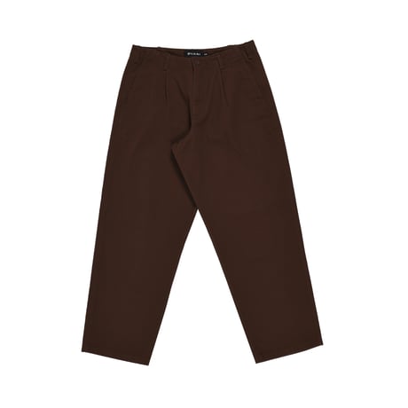 QUASI WARREN TROUSER PANT CHOCOLATE