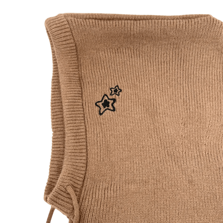 STAR TEAM KNIT BALACLAVA BROWN