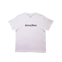 STUMP BOYS OG LOGO TEE WHITE