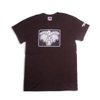 FALSE ALARM ELEPHANT TEE BROWN