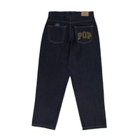 POP TRADING COMPANY DRS ARCH DENIM PANTS RAW DENIM