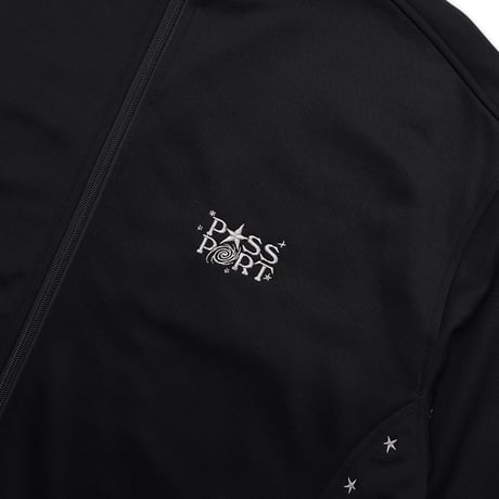 PASSPORT STARGAZER TRACK JACKET BLACK