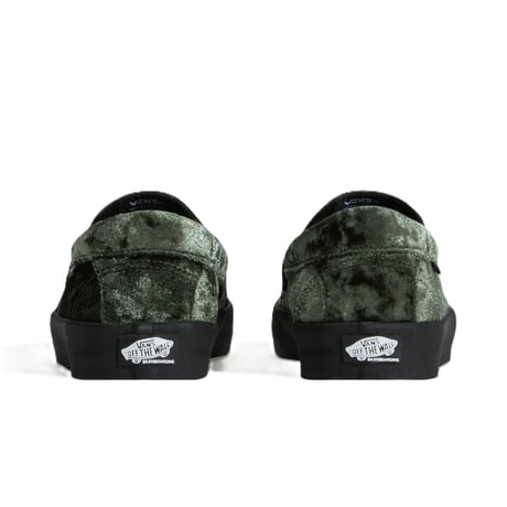 VANS SKATE LOAFER VELVET OIL GREEN