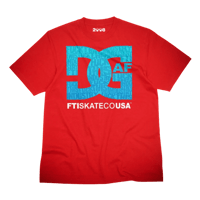 FUCK THIS INDUSTRY DGAF SHIRT RED