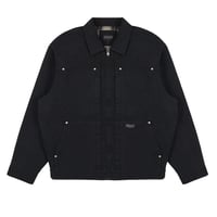 GRAND COLLECTION CONNOR WORK JACKET WASHED BLACK