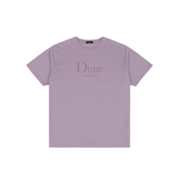 DIME CLASSIC DIME MTL TEE PLUM GREY