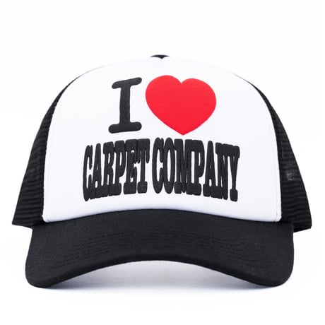CARPET COMPANY HEART TRUCKER BLACK