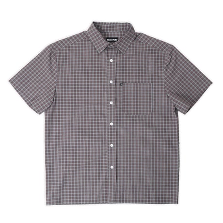PASSPORT WORKERS CHECK SHIRT SANGRIA