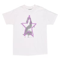 QUASI 2 STAR TEE WHITE