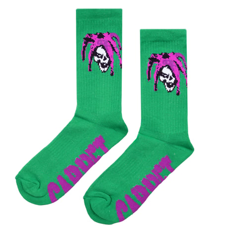 CARPET COMPANY JESTER SOCK GREEN