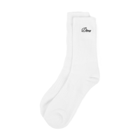 DIME TWO PACK LONG SOCKS WHITE